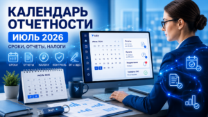 Календарь отчетности на следующий месяц в Saby