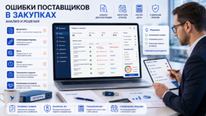 Ошибки поставщиков в закупках анализ и решения
